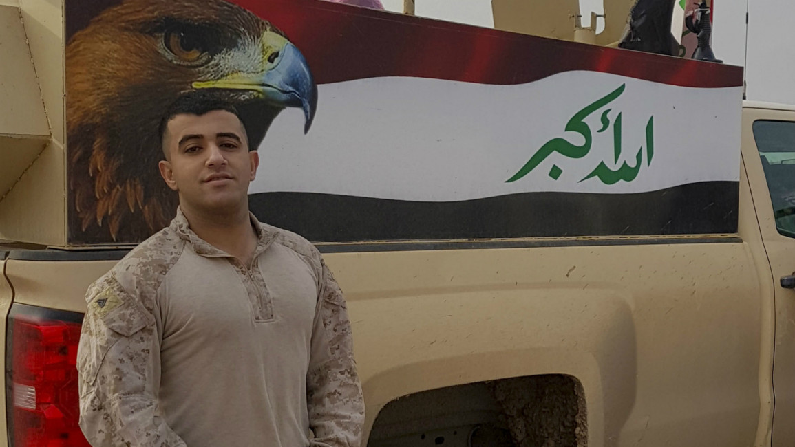 Iraqi refugee turned marine [Lance Cpl. Kyle McNan]
