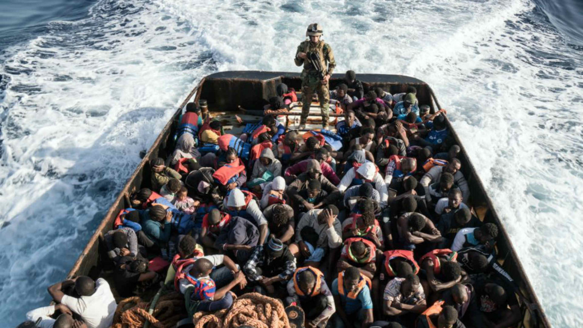 Libyan migrants - AFP