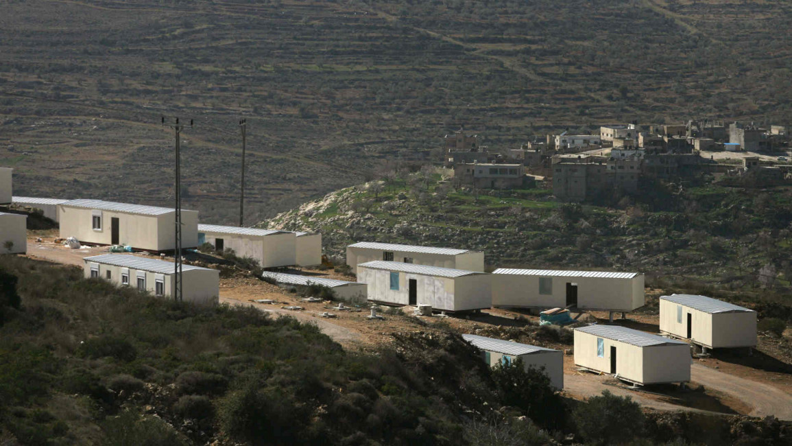 Israeli settler outpost - Getty