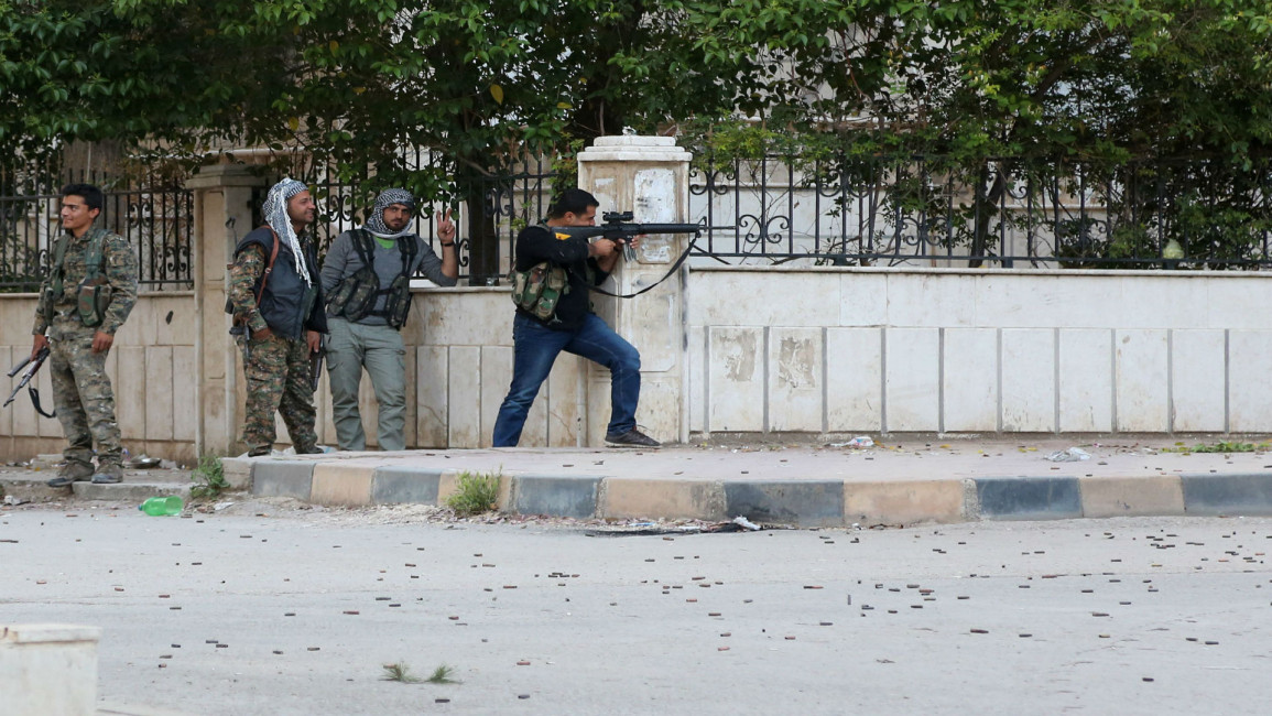 Qamishli clashes AFP