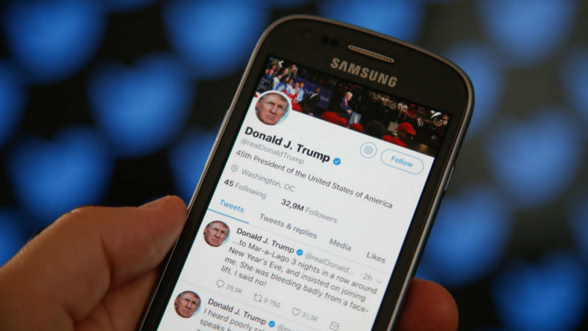 Trump twitter - AFP