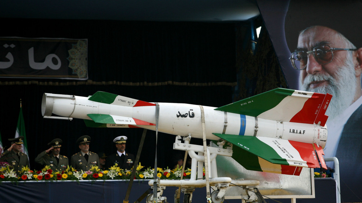 Iran missile Getty