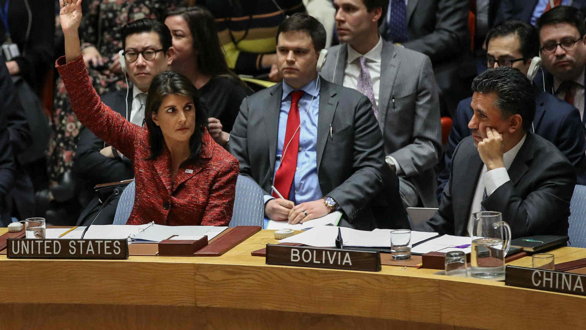 Bolivia and US at UN Security Council