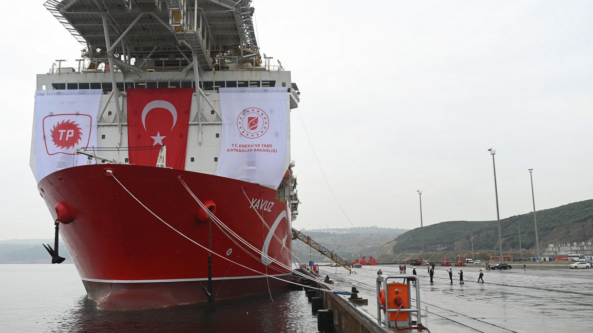 turkey cyprus ship gas