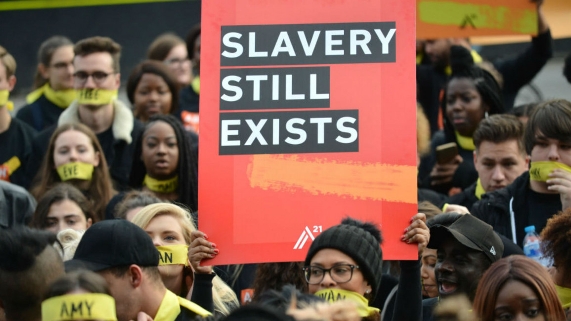 Anti-slavery march - Getty