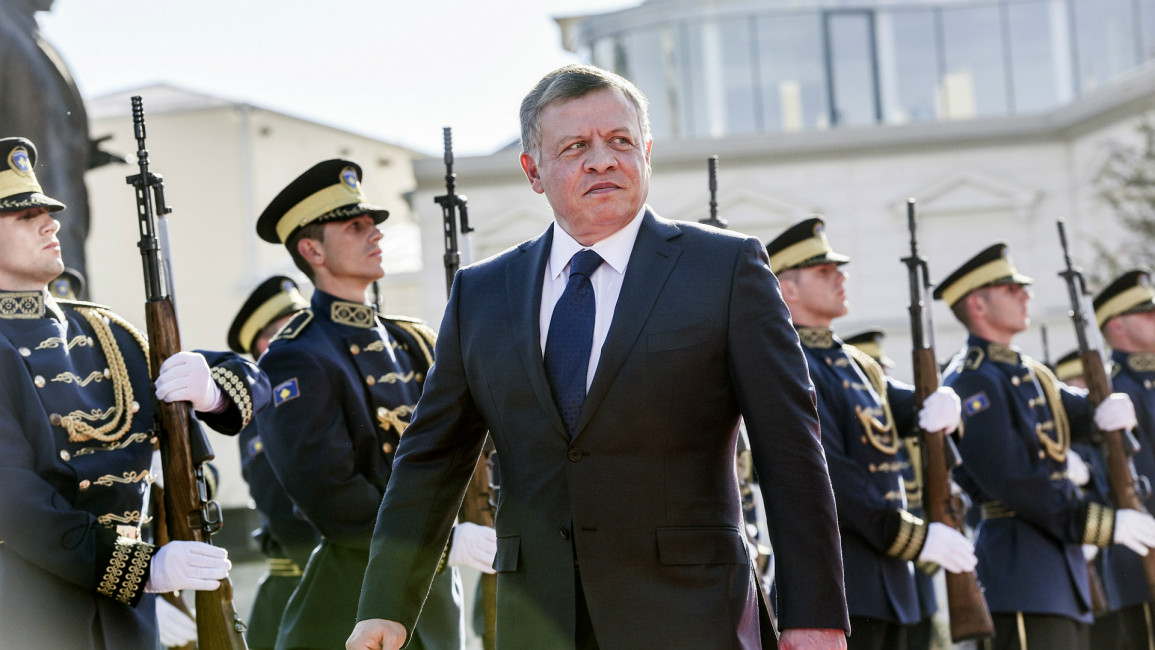 Jordan King Abdullah in Kosovo