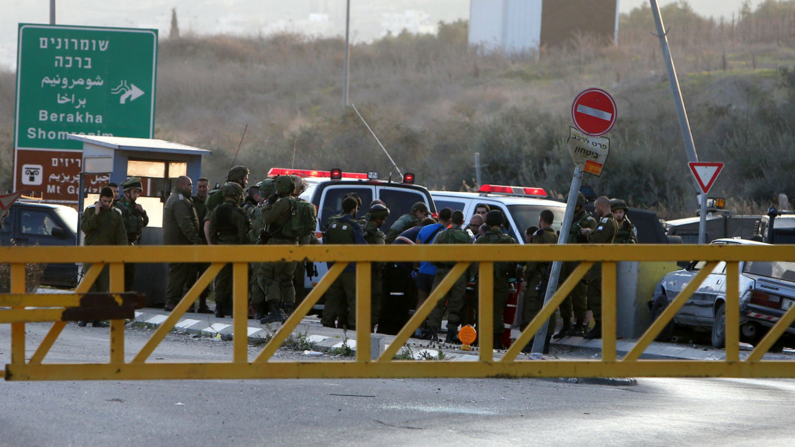 Israel checkpoint AFP