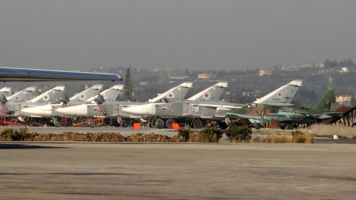 Russia military base Syria -- Getty 