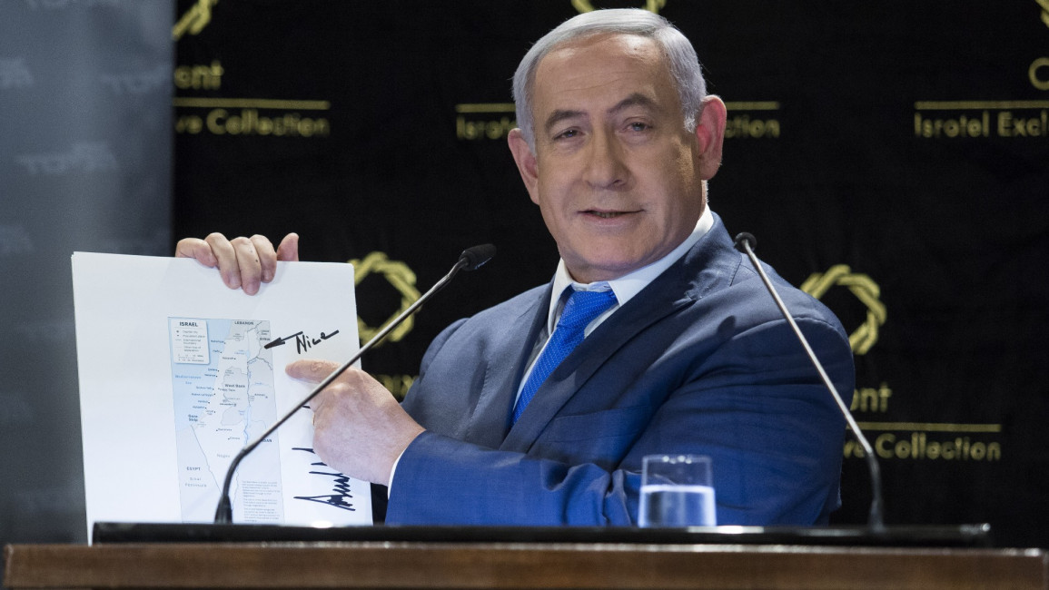 israel netanyahu annexation getty