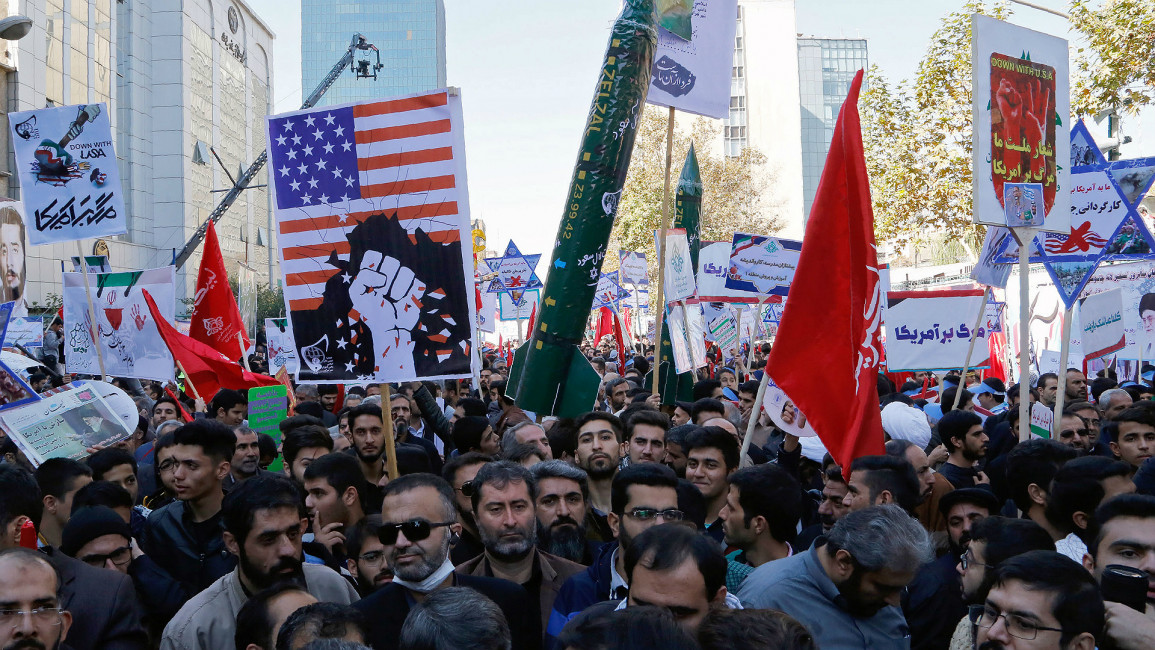 US Iran protests 