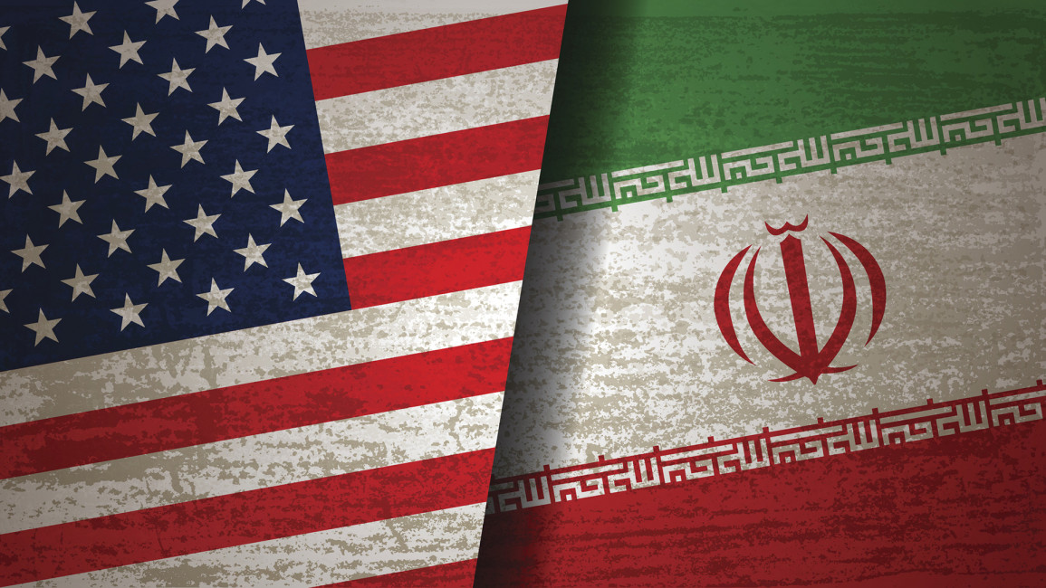 US Iran Flag [Getty]