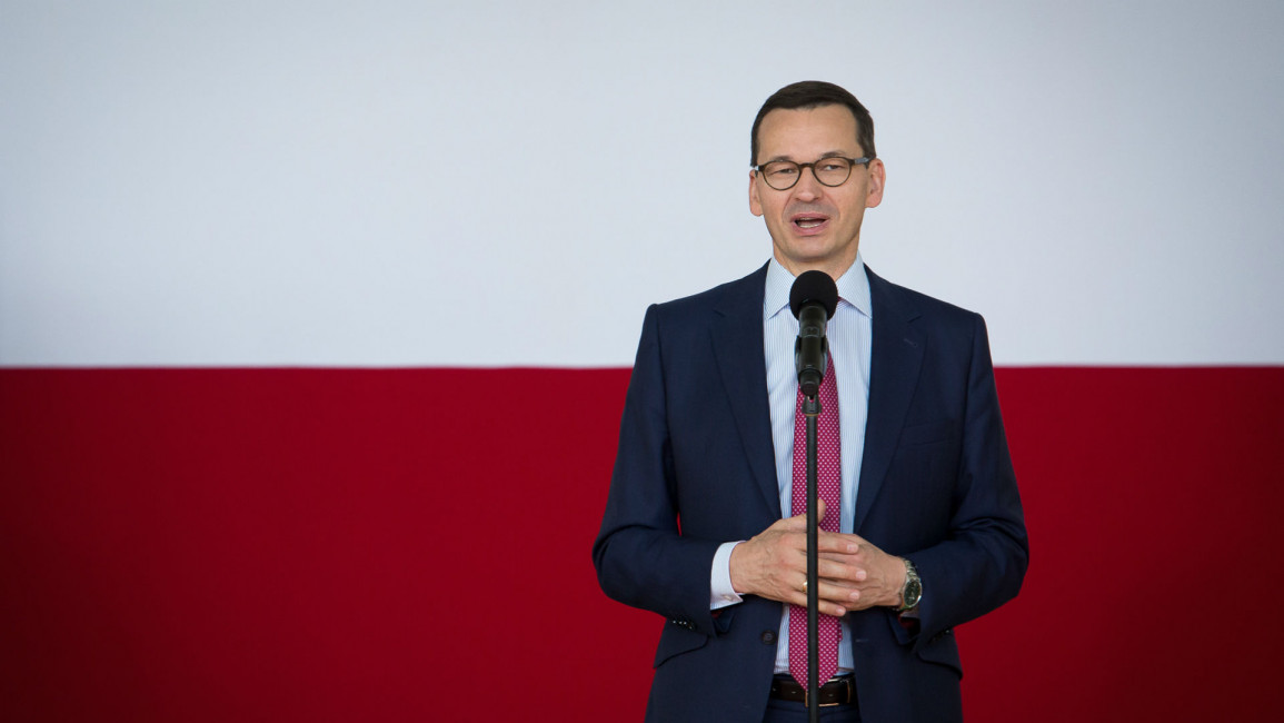 Mateusz Morawiecki Polish PM - Getty 