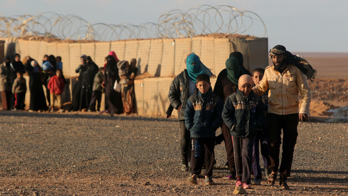syria jordan refugees getty