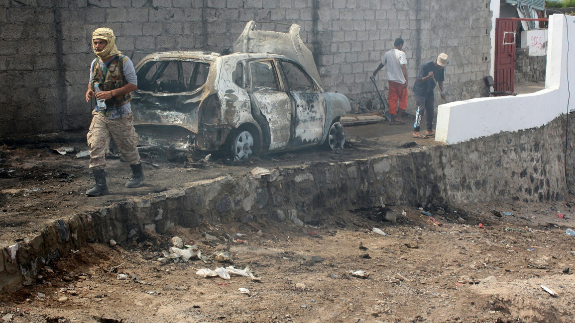 Mukalla bombing - AFP