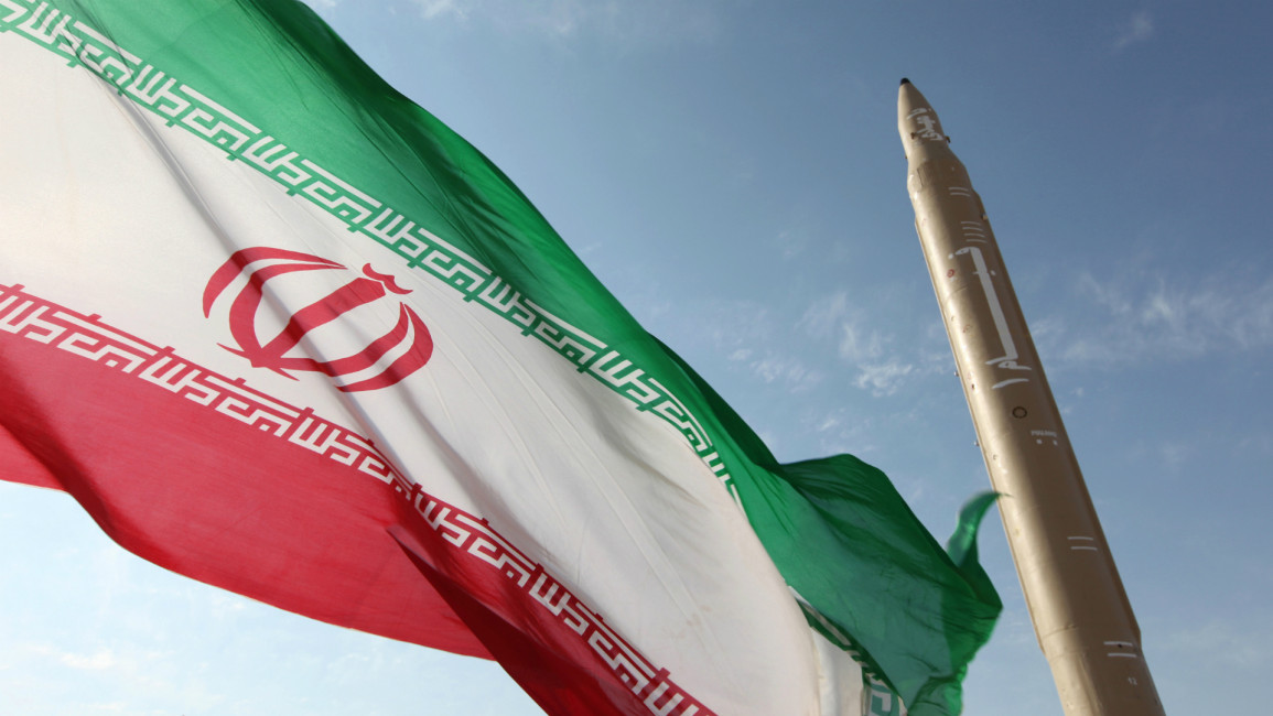 Iran missile testing -- AFP