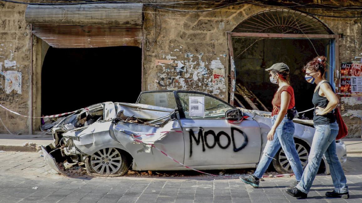 Beirut recovery ANADOLU/GETTY