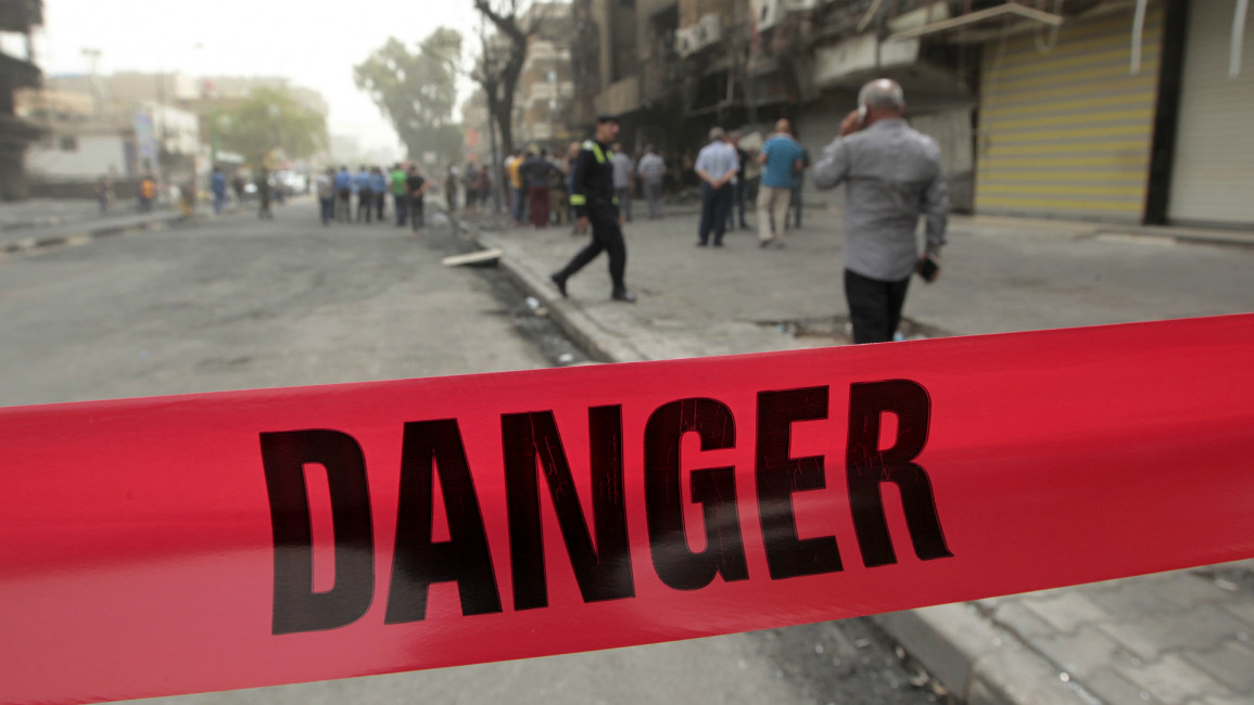 Iraq bombing security measures