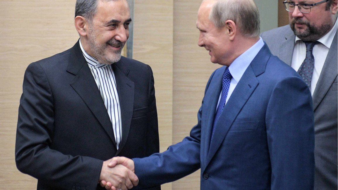 Adviser to Iran's ayatollah meets Putin