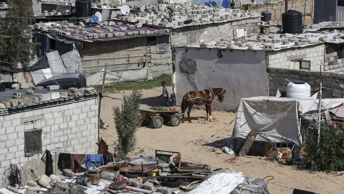 palestinian camp -- getty