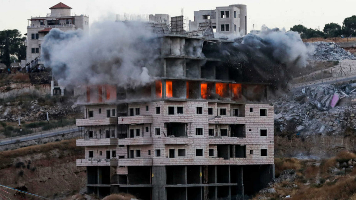 Israeli demolition  -AFP 