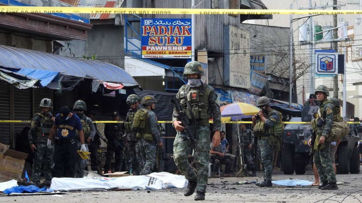 Philippines bombing AFP