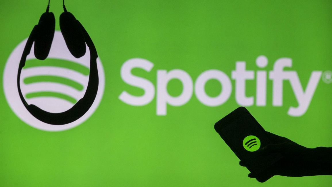 Spotify logo getty