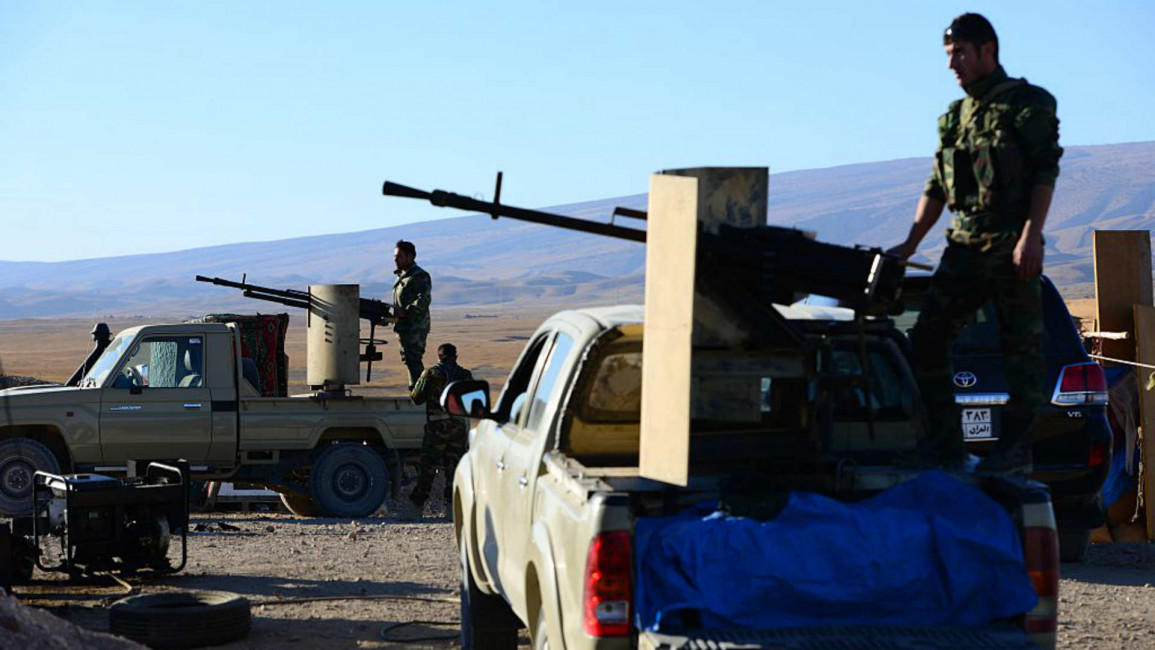Peshmerga in Sinjar