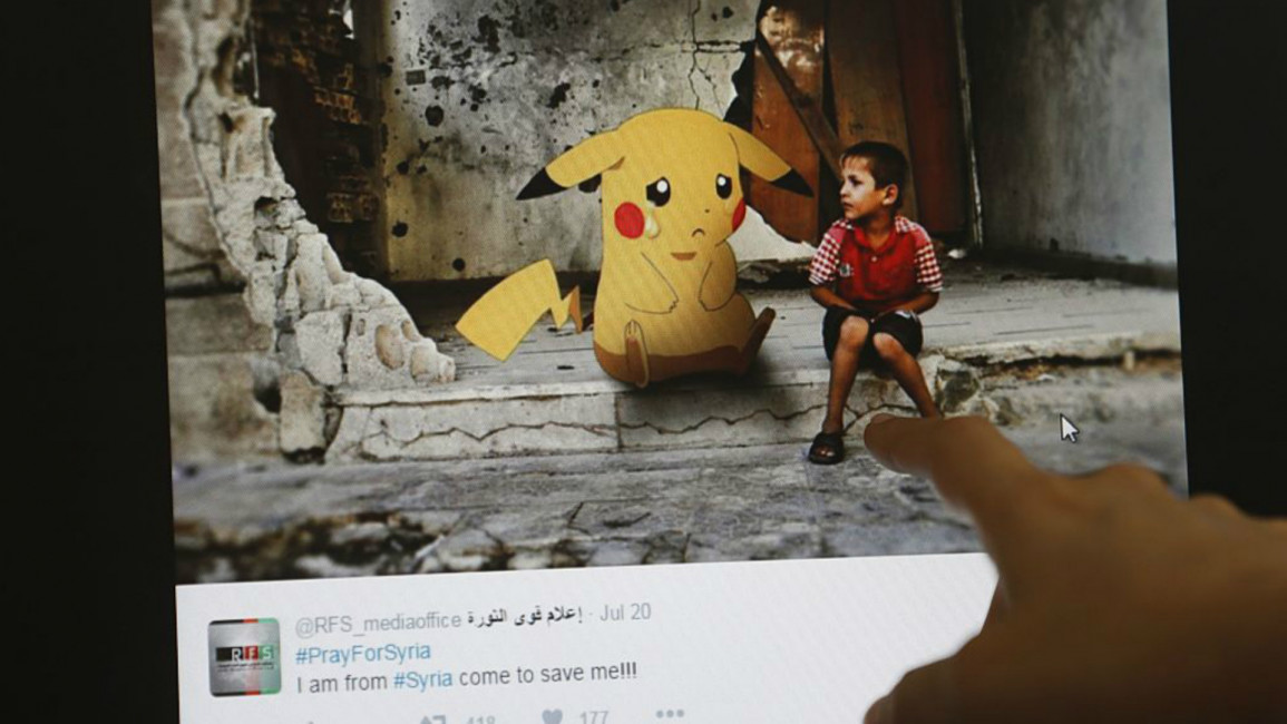 Pokemon Go Syria