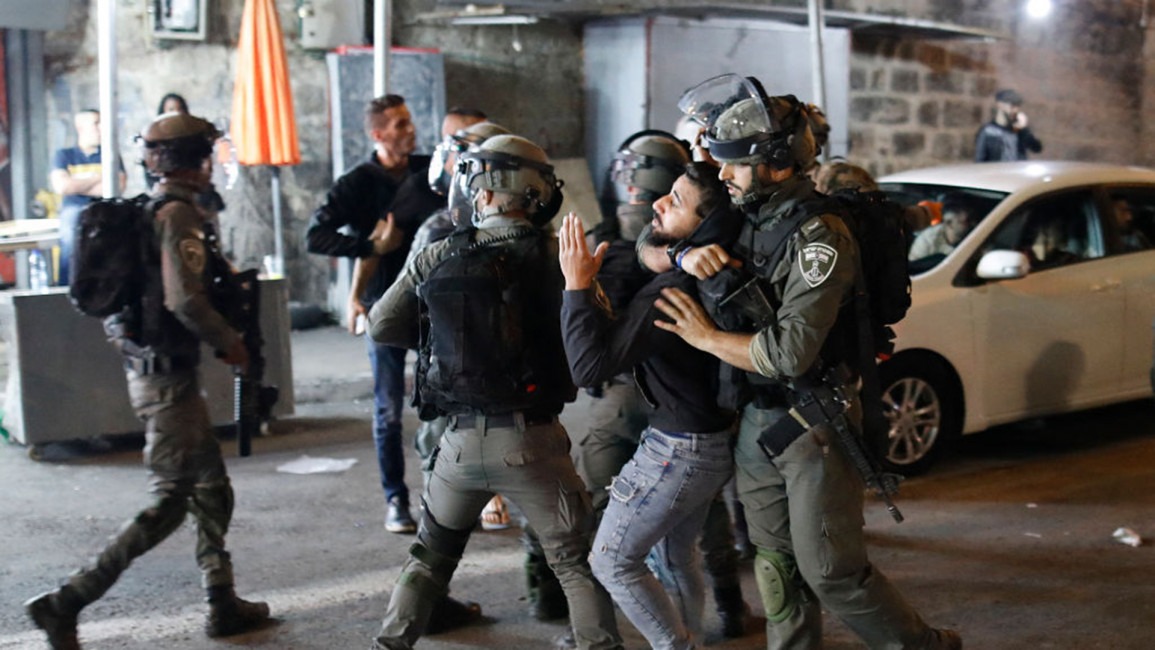 Israel police violence [Getty]