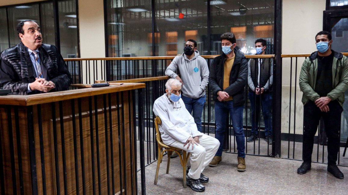 Mahmoud Ezzat trial [AFP/Getty]