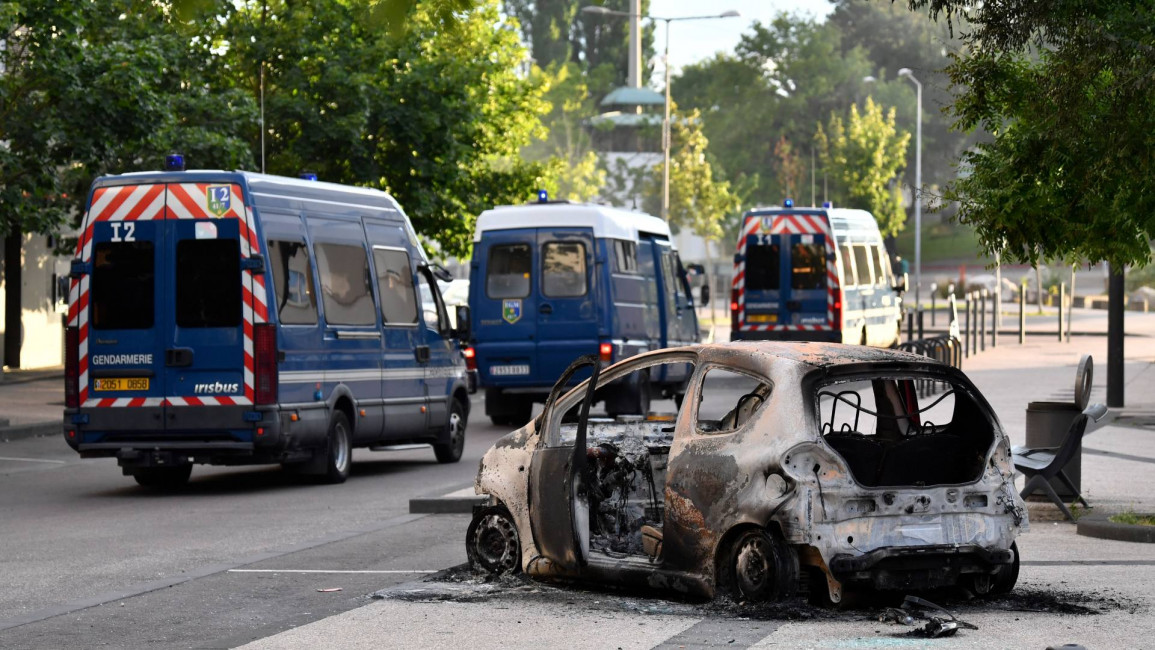 chechen riots france - Getty