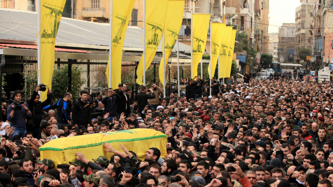 Hizballah funeral English 