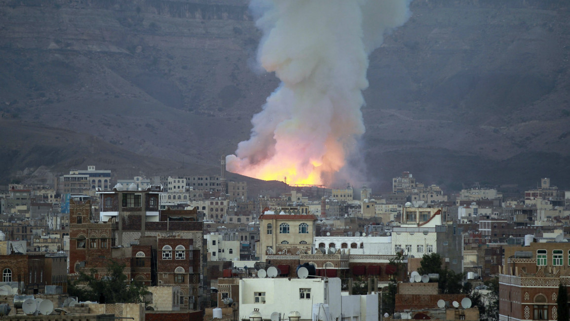Sanaa bombing - AFP