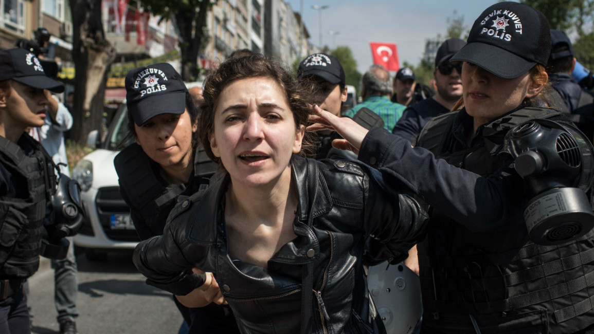 Turkey May Day protests