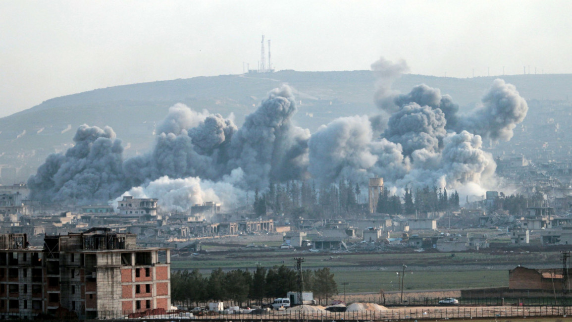 Syria Getty US airstrikes