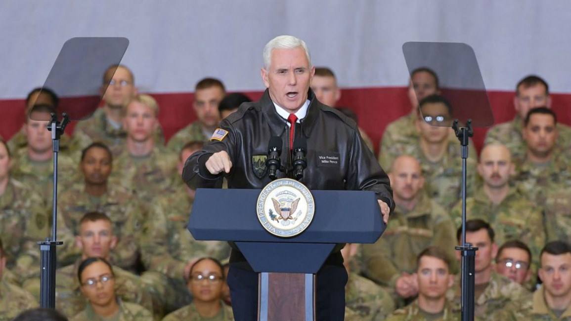 Mike Pence Afghanistan - Getty