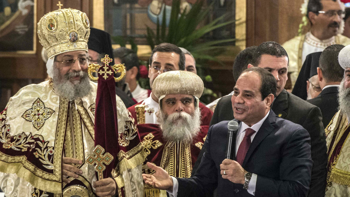 Copts and sisi afp