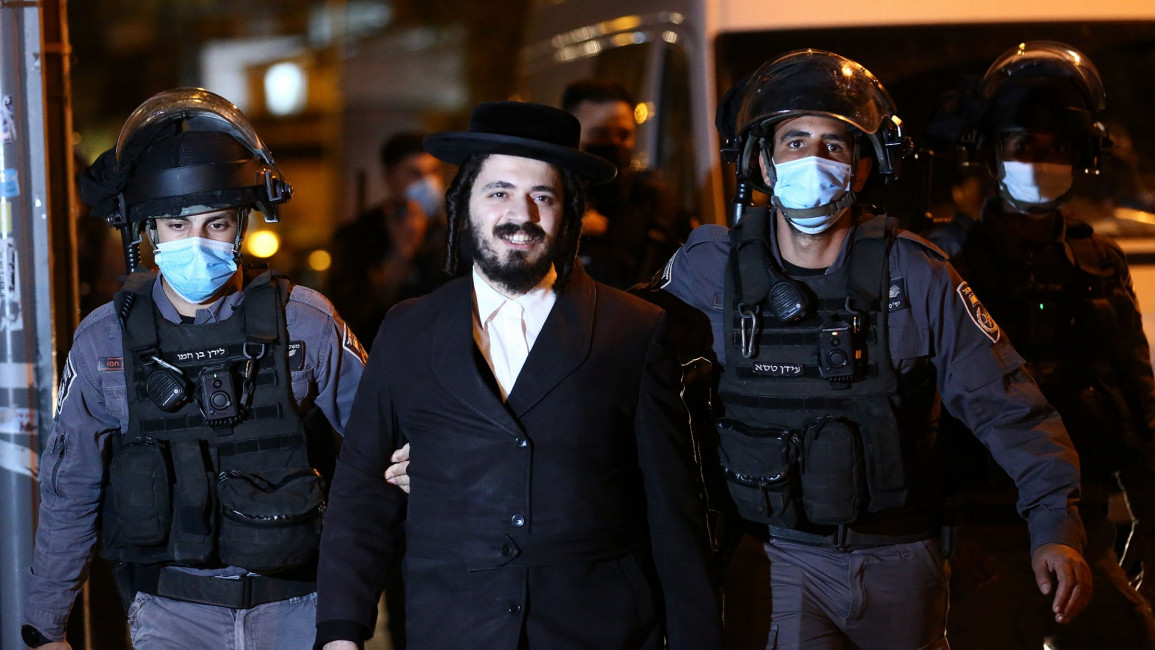 israel orthodox arrest