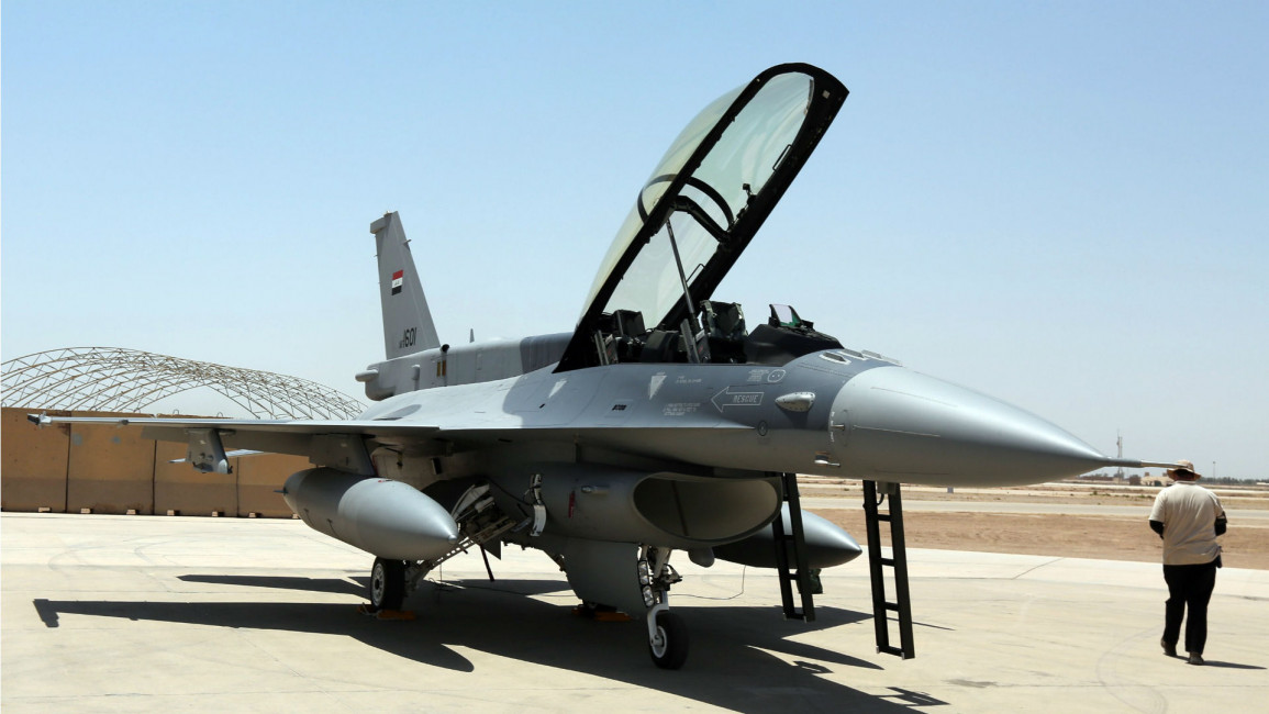 Iraq air force f-16 Getty