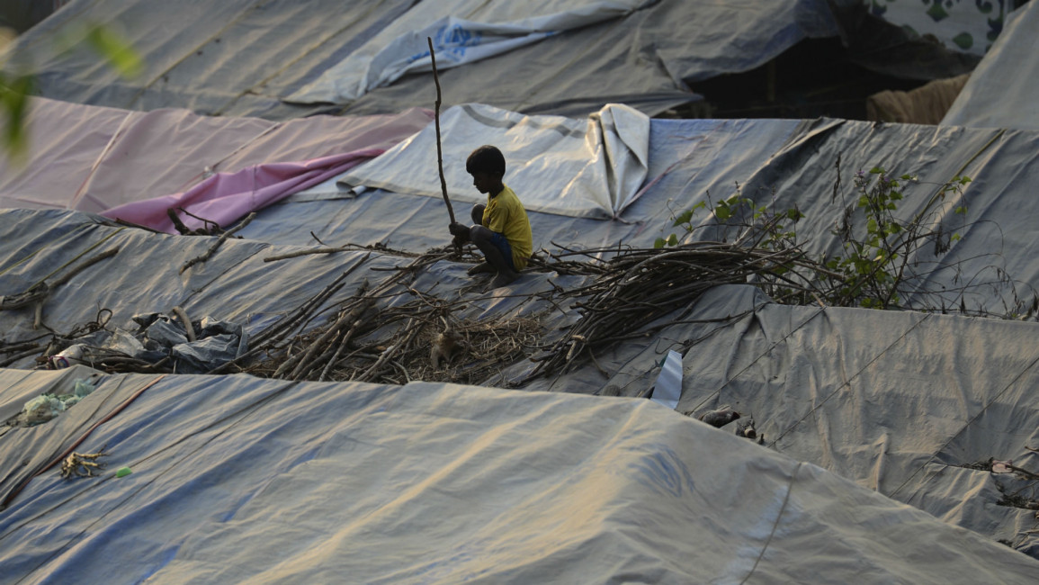 Rohingya refugee camp AFP