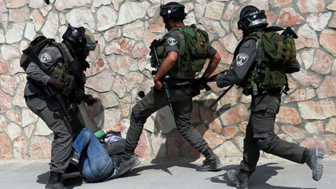 Israeli police West Bank [AFP]