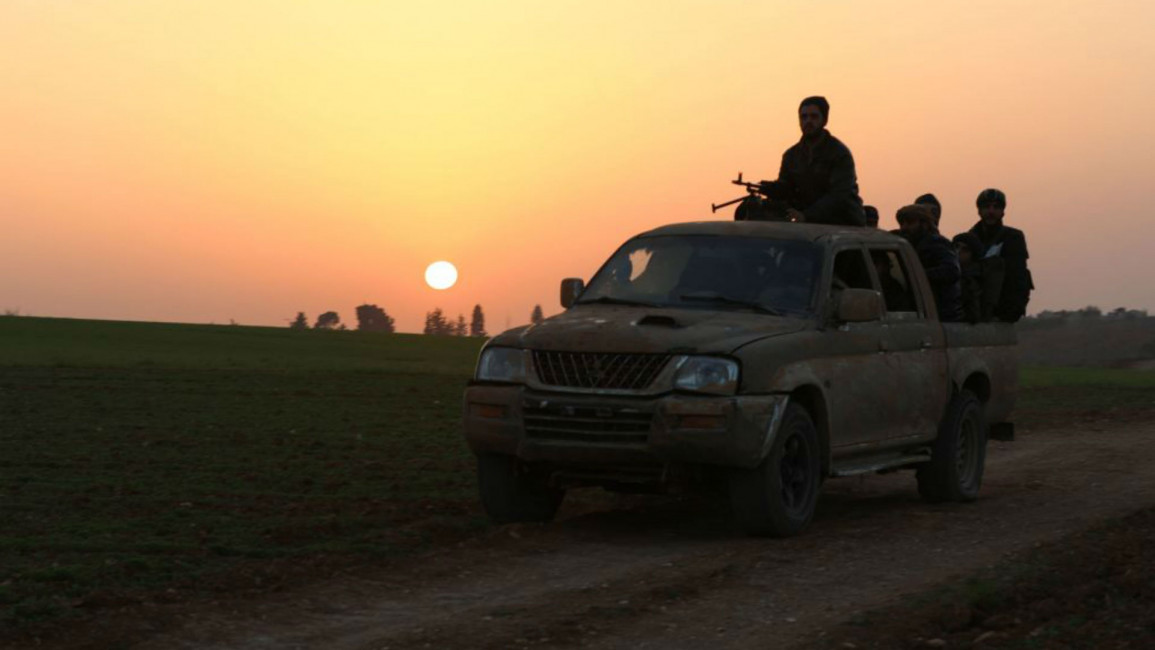 Syrian rebels Idlib - AFP