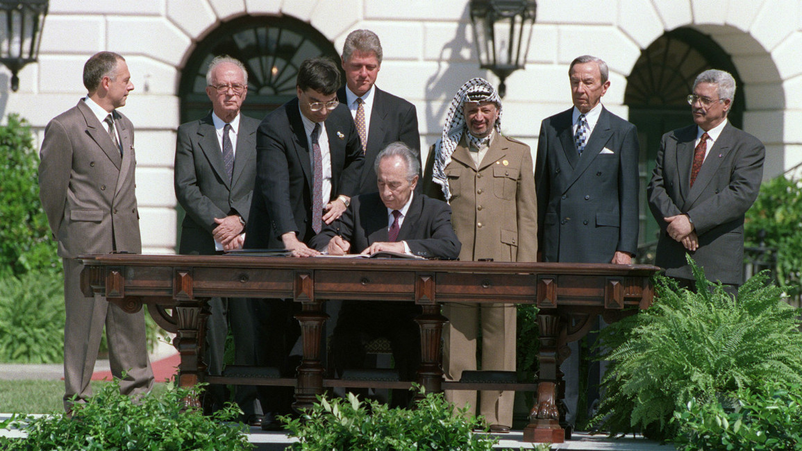 Oslo Accords AFP