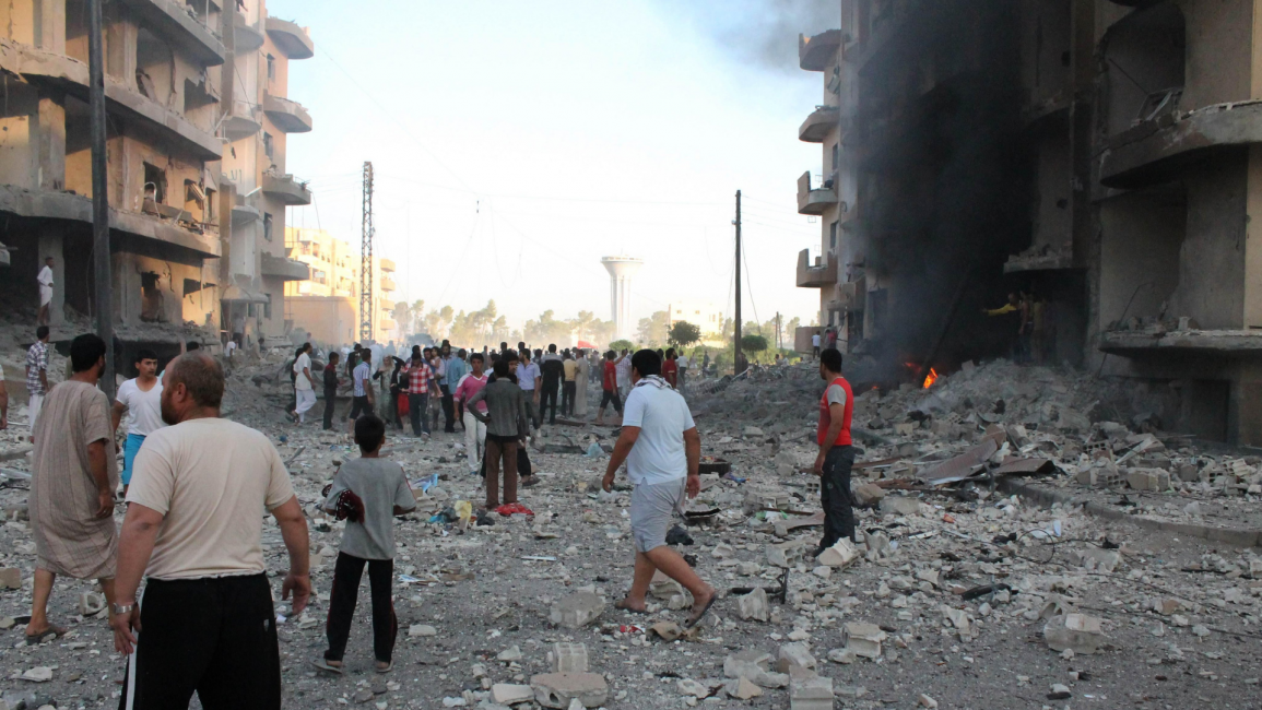 Raqqa blast -- Twitter