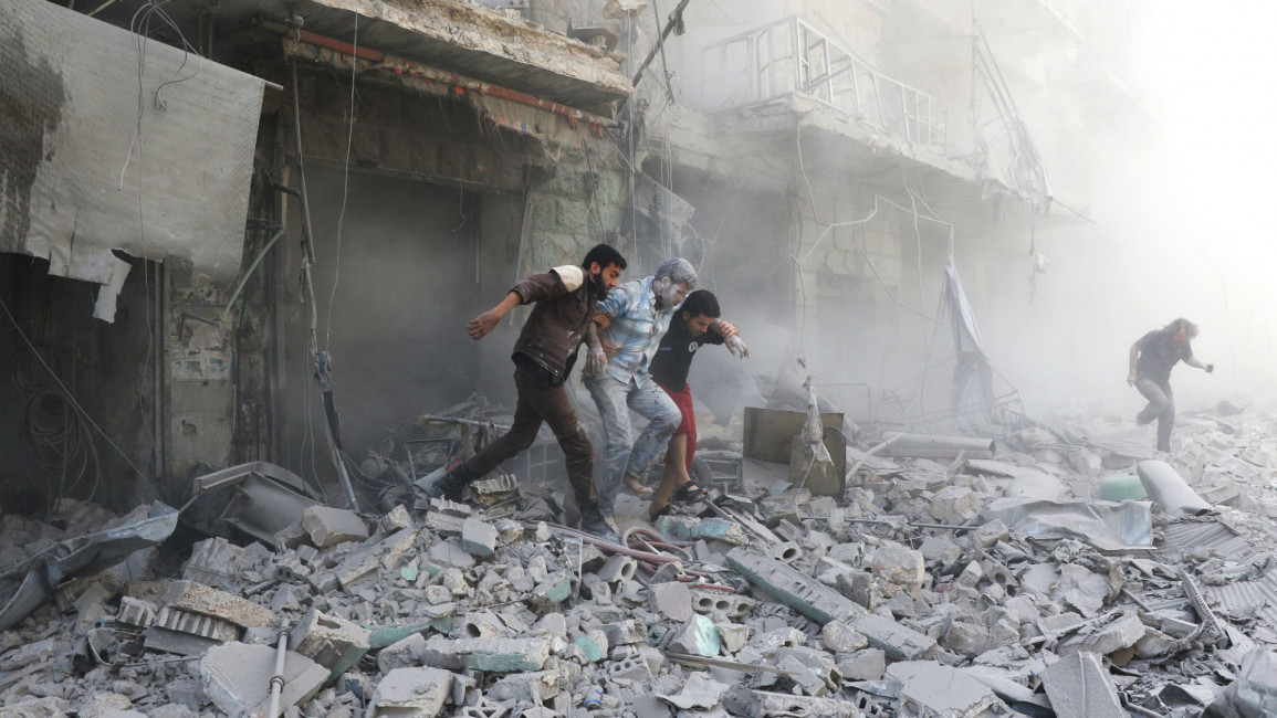 Aleppo shelling [Anadolu]