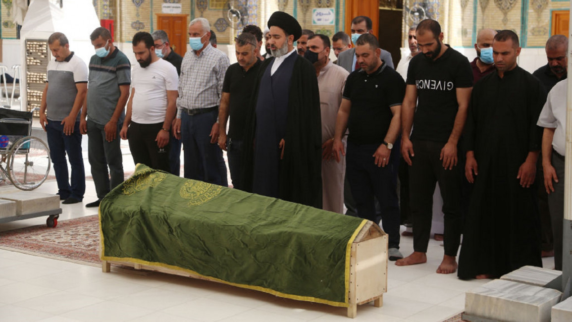 Iraq funeral [GETTY]