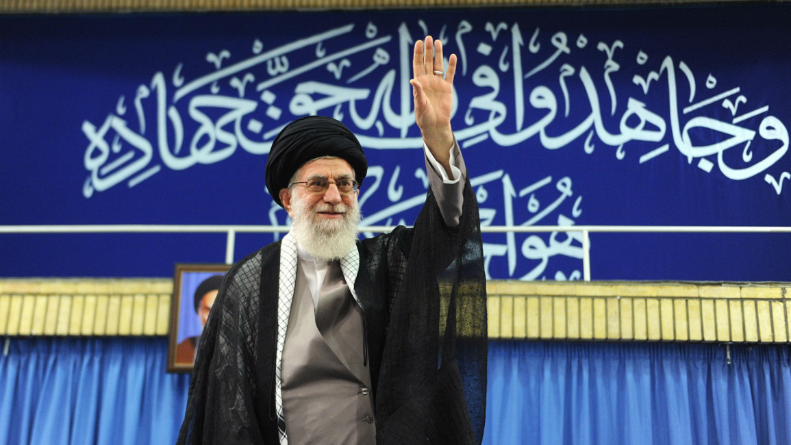 Khamenei Waving