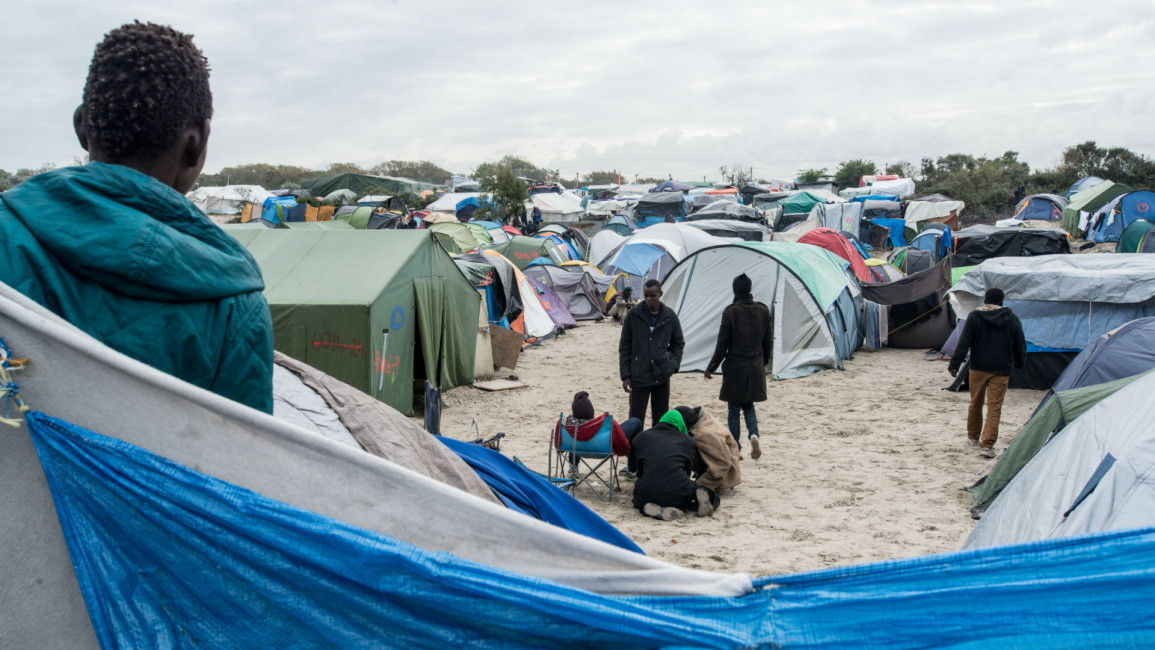 Calais jungle camp [NurPhoto]
