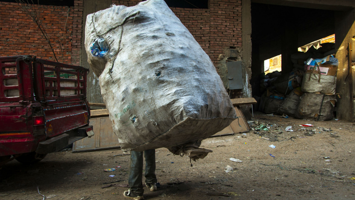 Zebaleen garbage collectors Egypt GETTY