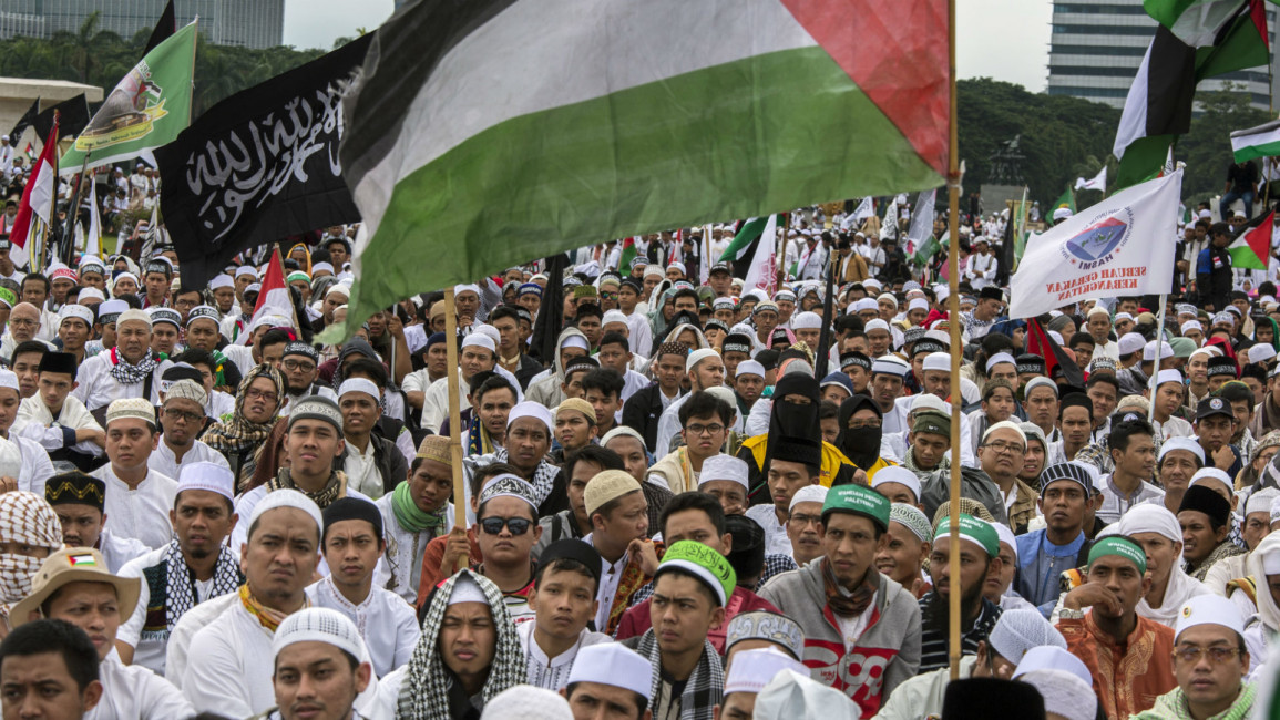 indonesia jerusalem protest getty